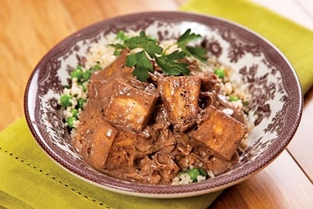 Meatless Monday: Creamy Tofu Carob Stew
